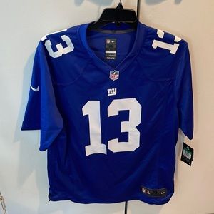 BRAND NEW BECKHAM, XL, NY GIANTS BLUE, OFFICIAL JERSEY